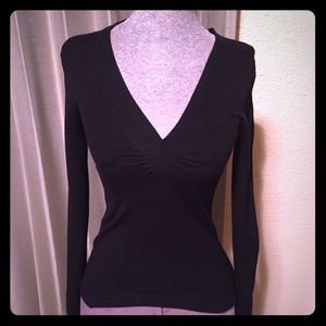 DKNY black pullover sweater size small